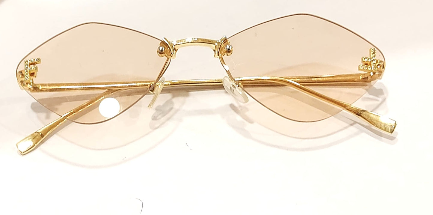 NT/SG/RIMLESS GOLD YELLOW