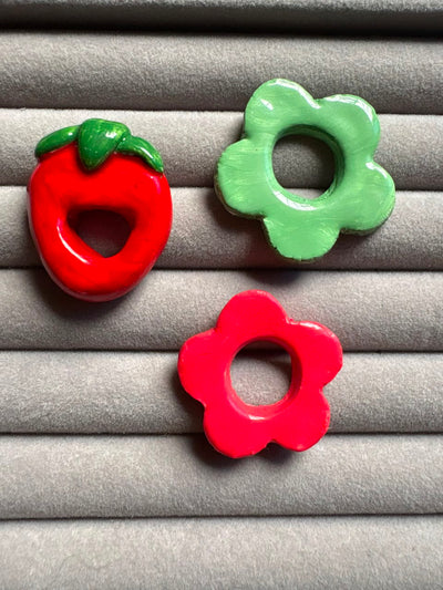 Frame Charm Clay Hooks (SET of 3)
