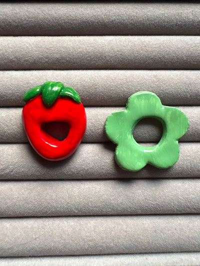 Frame Charm Clay Hooks (SET of 2)