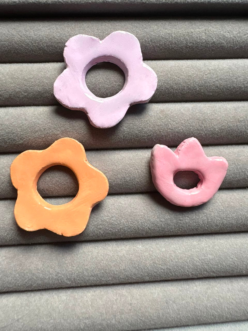 Frame Charm Clay Hooks (SET of 3)