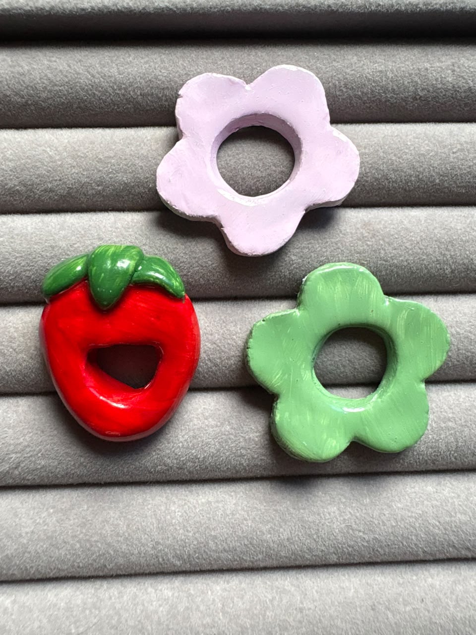Frame Charm Clay Hooks (SET of 2)