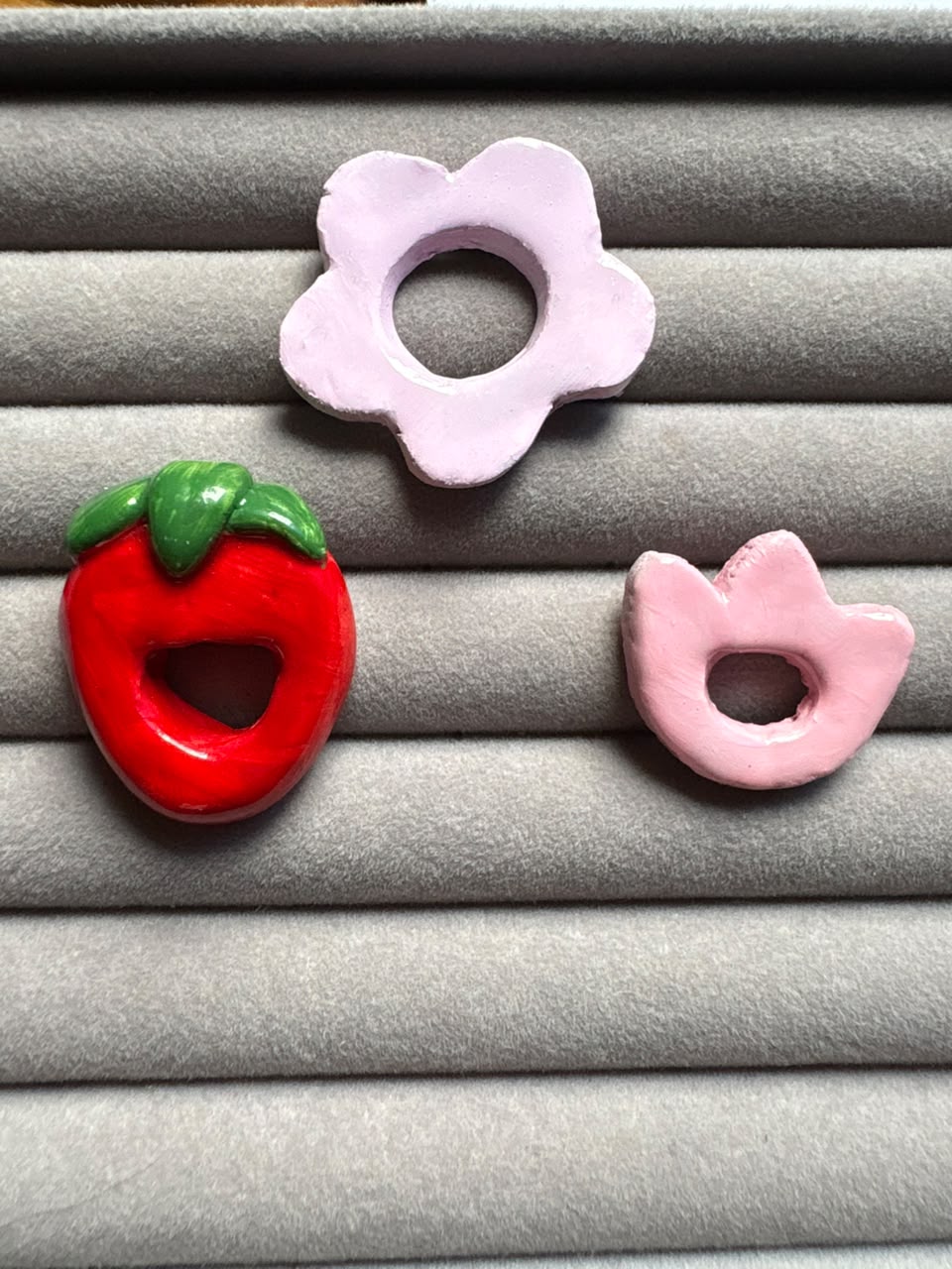 Frame Charm Clay Hooks (SET of 3)