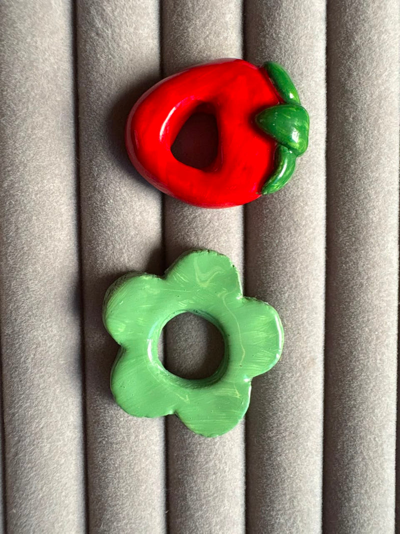 Frame Charm Clay Hooks (SET of 2)